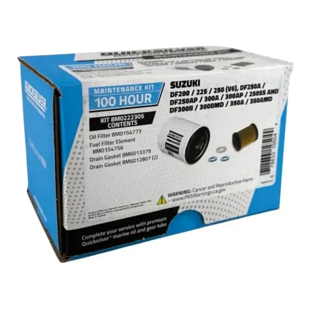 QUICKSILVER Suzuki servicesett 100 timer Servicekit DF200-350 