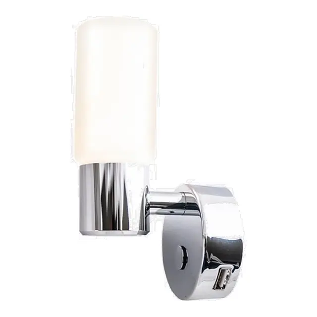 BÅTSYSTEM  Leia LW1 LED leselampe m/USB Dimmbar -USB uttak 2A - 3 watt 