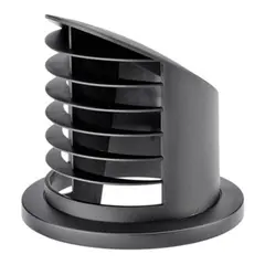 EBERSPÄCHER Dyse vridbar 75/90mm 90 grader - Sort