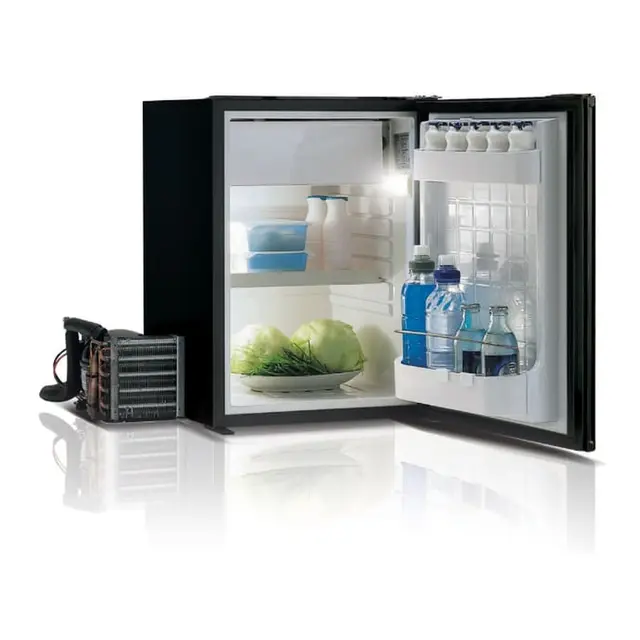 VITRIFRIGO Kjøleskap C42L Airlock sort 42L - Sort Front 