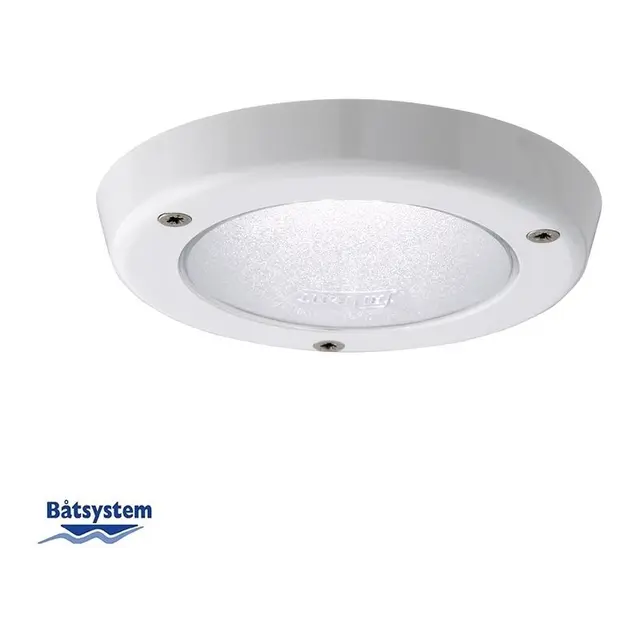 BÅTSYSTEM  Downlight LED Hvit Vanntett - 1,66w - 12/24v - targa -tak 