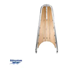 BÅTSYSTEM PB150 Baugspyd for seilbåt Teak, 150 x 63 cm, 45-55 fot
