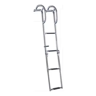 B&#197;TSYSTEM  Baugstige 4 Trinn BU76P-12 - syrefast - 1200mm
