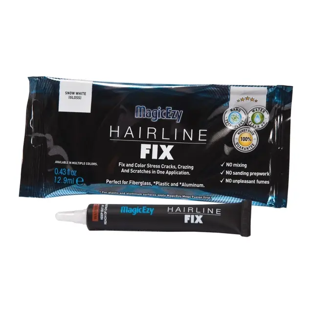 MAGICEZY Hairline Fix - Gelcoatfiller Snow White 9016 - gelcoat for små skader 