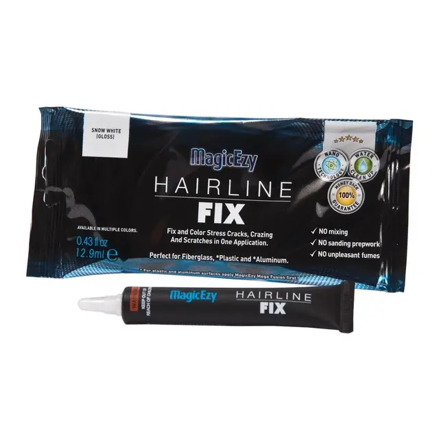 MAGICEZY Hairline Fix - Gelcoatfiller Matterhorn hvit 9002- gelcoat,små skader 