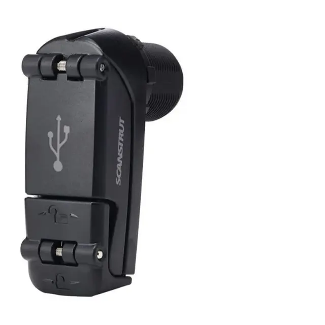 SCANSTRUT ROKK Charge Pro - USB Lader USB-A og USB-C - 12/24V 