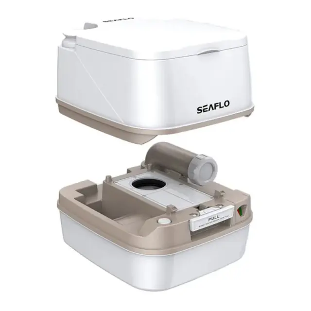 SEAFLO Portabelt Toalett 12 liters tank 