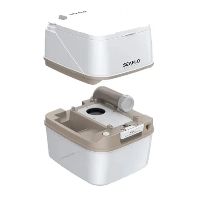 SEAFLO Portabelt Toalett 18 liters tank 