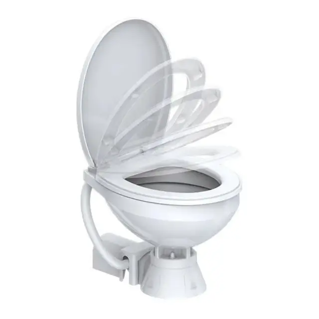 SEAFLO Toalett 12V Regular Soft-close 355,6 x 492,8 x 360,7 