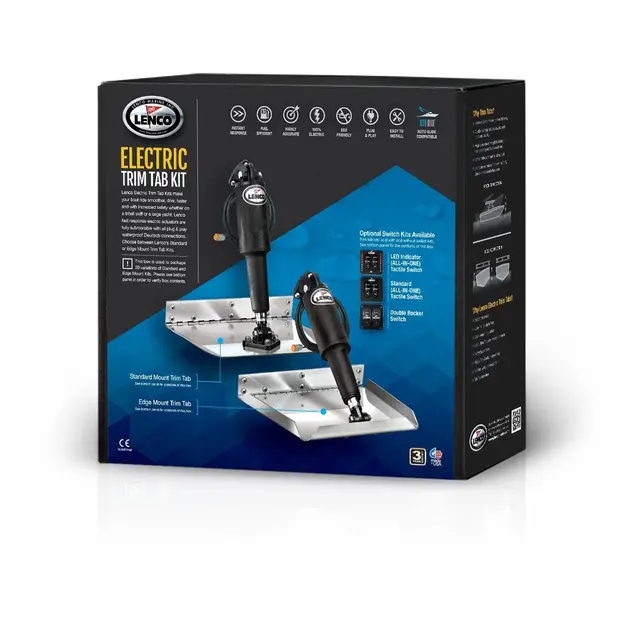 LENCO Elektriske trimplan u/bryter 12"x12'' (17-30 fot) 