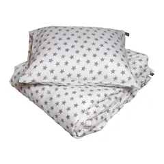 GRIPSHOLM Sengesett Microfiber, grå