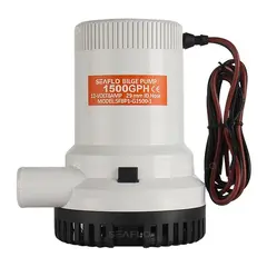 SEAFLO Lensepumpe 1500GPH 12V - 5678 liter i timen