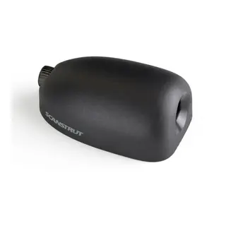 SCANSTRUT DS-H6-BLK Kabelgjennomf&#248;ring, Sort, vinklet, kabel 2-6mm