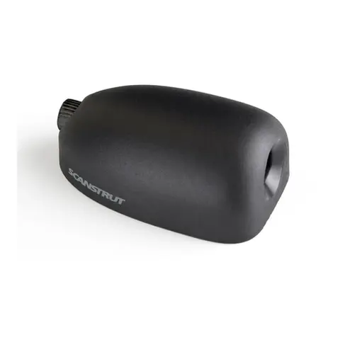 SCANSTRUT DS-H6-BLK Kabelgjennomf&#248;ring, Sort, vinklet, kabel 2-6mm