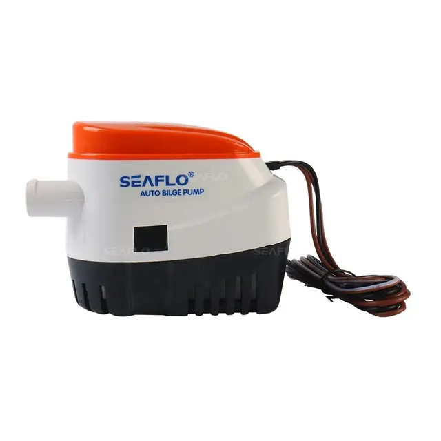 SEAFLO Lensepumpe Auto - 600GPH 12V - 2270 liter i timen 