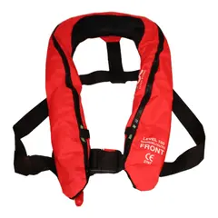 7OC Oppblåsbar vest 360D Rød