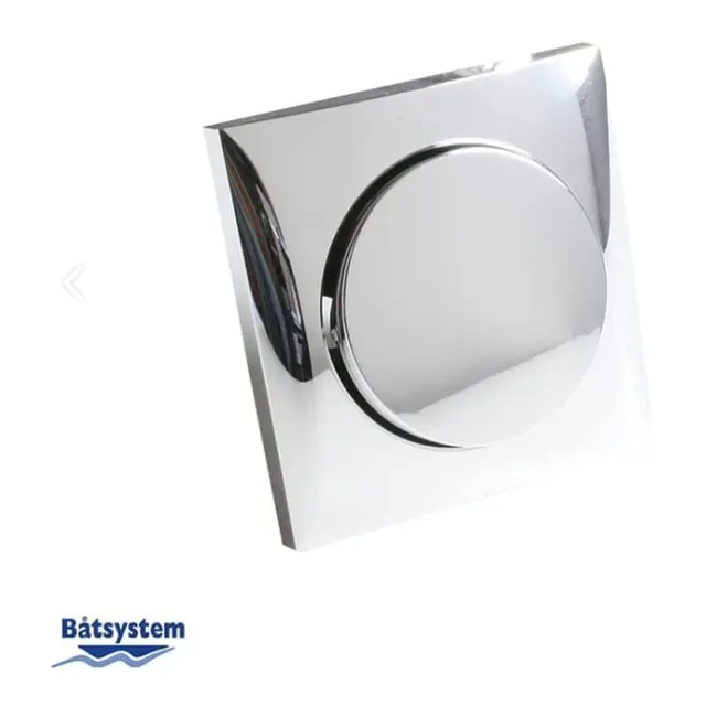 BÅTSYSTEM  Bryter Enkel Krom 250V/16A 