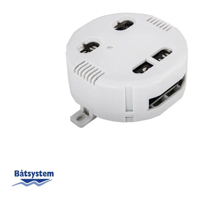 BÅTSYSTEM  Bryter Enkel Krom 250V/16A 