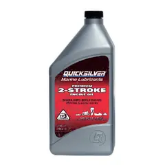 QUICKSILVER 2-takt Olje, 1L Premium TCW3 Marine Grade