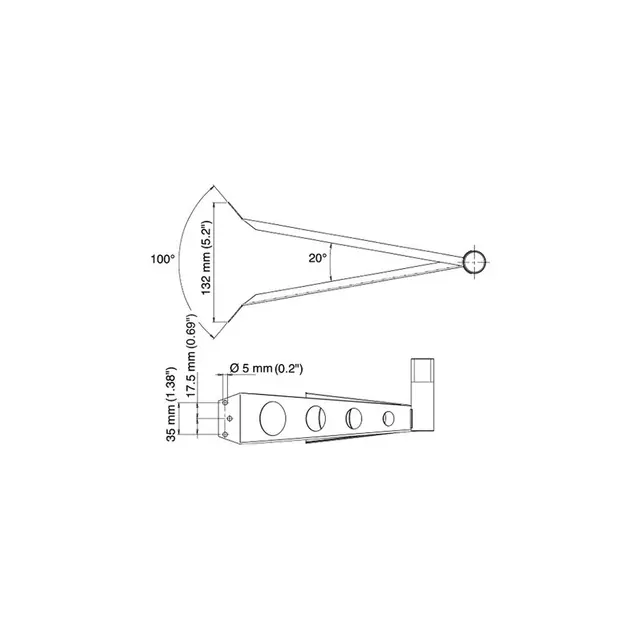 GLOMEX Mastebrakett for Nashira TV antenne 