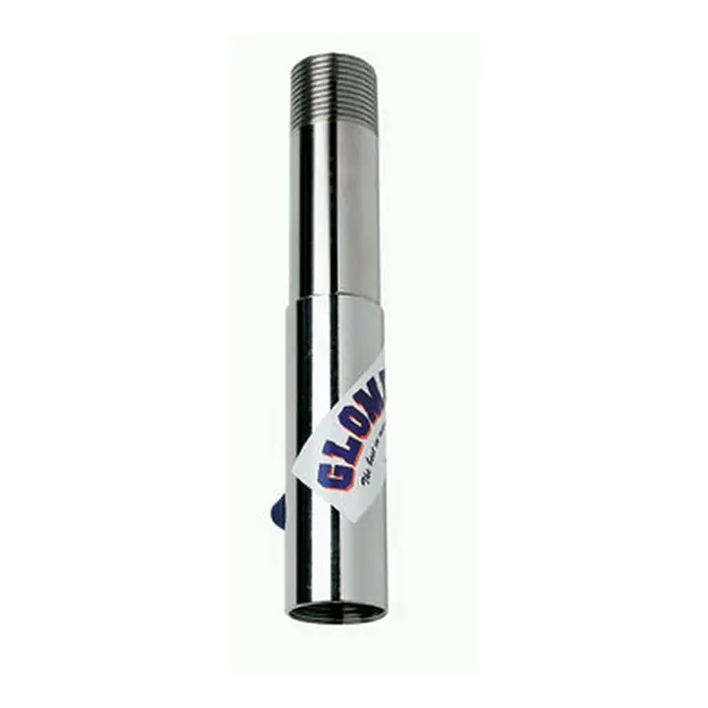 GLOMEX Antennefot forlenger, 150mm 1" gjenger - Syrefast 