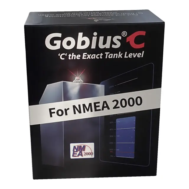 GOBIUS C tankmåler - alle tanker Måler Veskenivå - APP - NMEA2000 