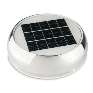MARINCO Solcelleventilator 4&#39;&#39; Rustfri Day / Night