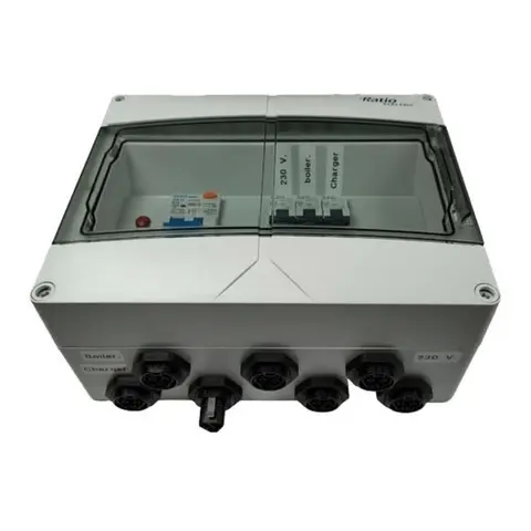 RATIO Elsentral, Pro 3x16A - 6 uttak