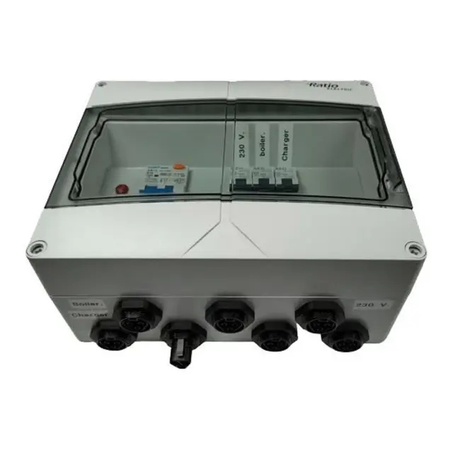 RATIO Elsentral, Pro 3x16A - 6 uttak 