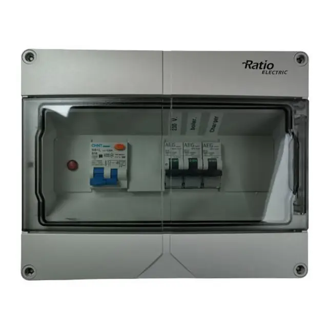 RATIO Elsentral, Pro 3x16A - 6 uttak 
