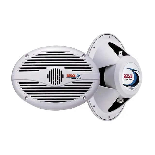 BOSS MARINE Høyttaler Mr690 350w Hvit Oval 