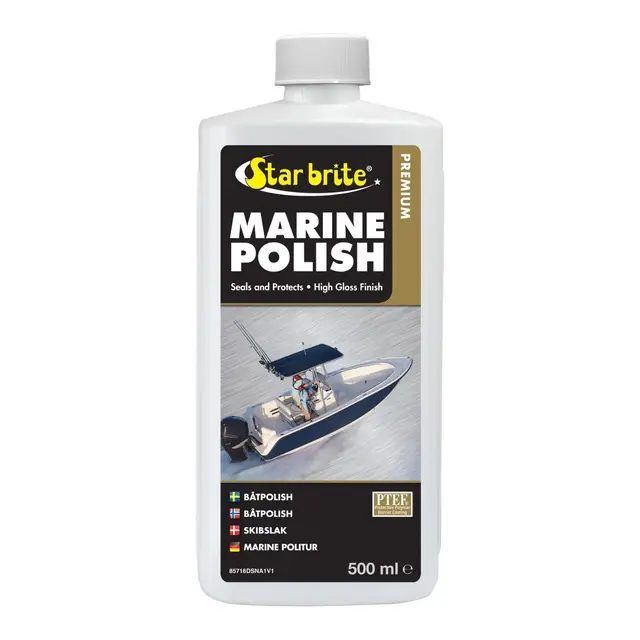 STARBRITE Premium Marine Polish - 0,5L PTFE - "Alt i ett" polish 