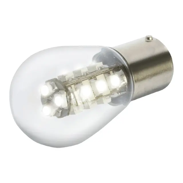 BÅTSYSTEM  Lyspære LED BA15D - 0,7W 8-30V - 2pol - dimbar 