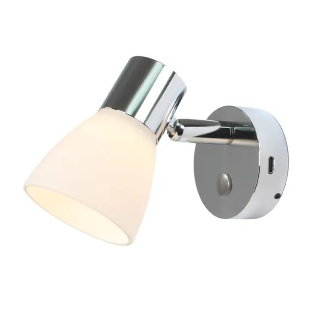 Leselampe Nautilight Aries LED 3W 8-30v  vegglampe 