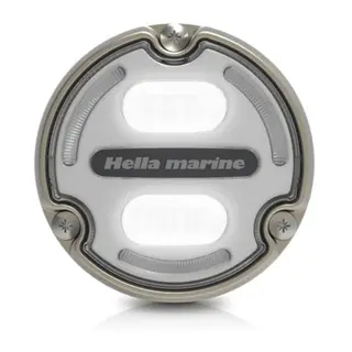 HELLA Apelo A2 Undervannslys Bronse 30W Hvit/bl&#229;tt lys, m/hvit bakgrunn