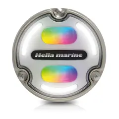 Hella Apelo A2 Undervannslys Bronse 30W RGB m/Hvit bakrunn