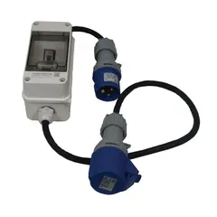 Digital Str&#248;mm&#229;ler-kabel CEE han + CEE hun