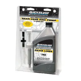 QUICKSILVER Girolje m/pumpe, 1L High Performance SAE 90