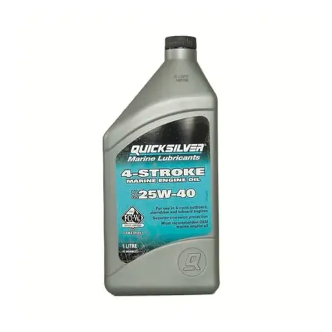 QUICKSILVER 4-takt Olje, 1L Mineralolje SAE 25W-40