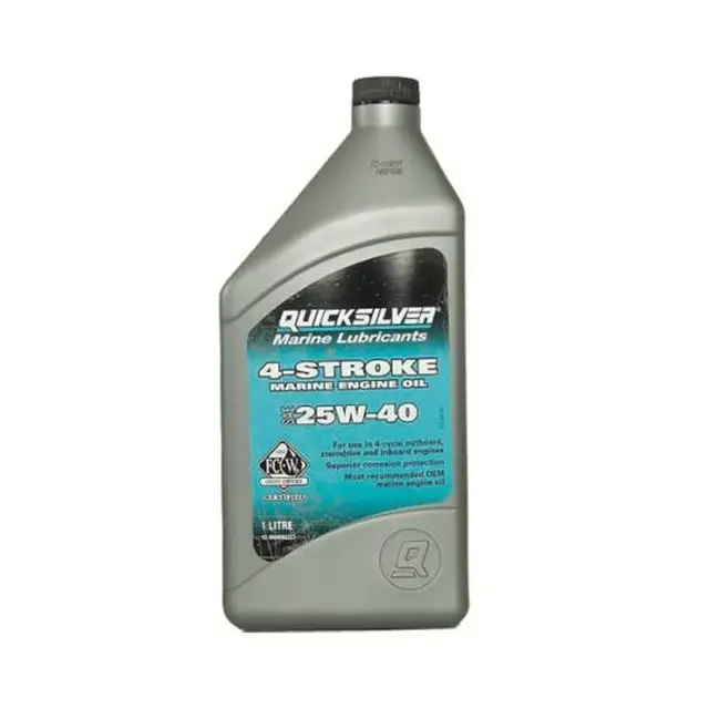 QUICKSILVER 4-takt Olje, 1L Mineralolje SAE 25W-40 