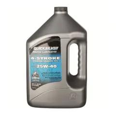 QUICKSILVER 4-Takt Olje, 4L Mineralolje SAE 25W40