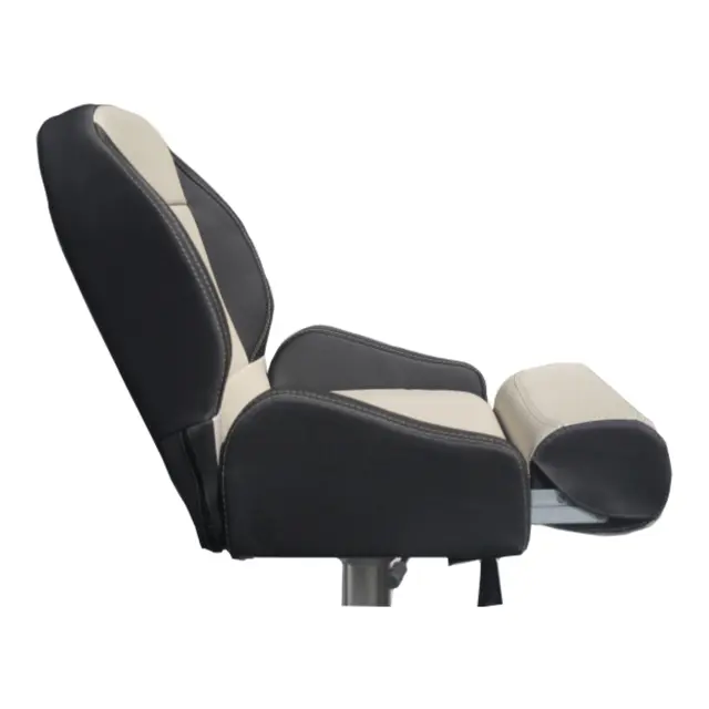 BLUE SEA Båtstol Porto Move ,Silvertex Carbon Diamant - dobbel søm 