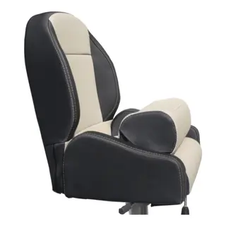 BLUE SEA Båtstol Porto Move ,Silvertex Carbon Diamant - dobbel søm