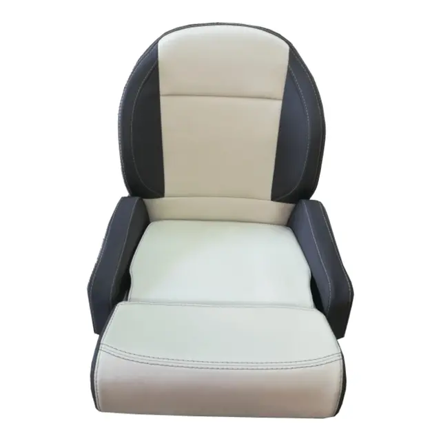 BLUE SEA Båtstol Porto Move ,Silvertex Carbon Diamant - dobbel søm 