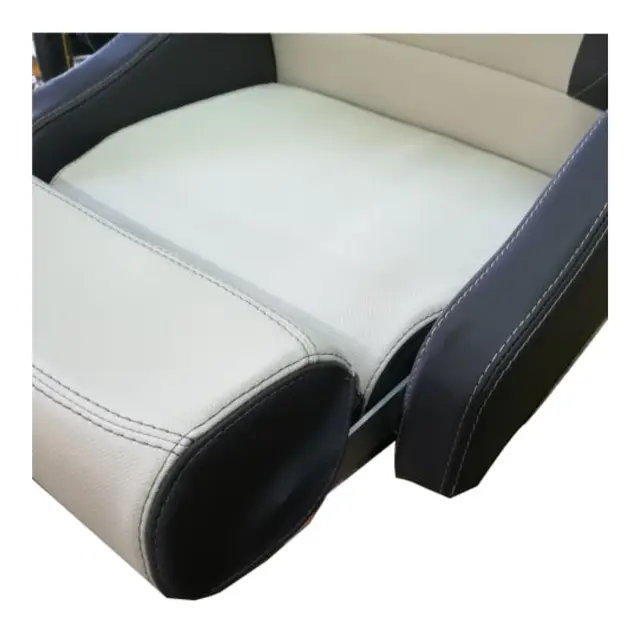 BLUE SEA Båtstol Porto Move ,Silvertex Carbon Diamant - dobbel søm 