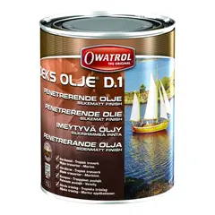 OWATROL Marine Treolje D-1 - 1 L Silkematt finish