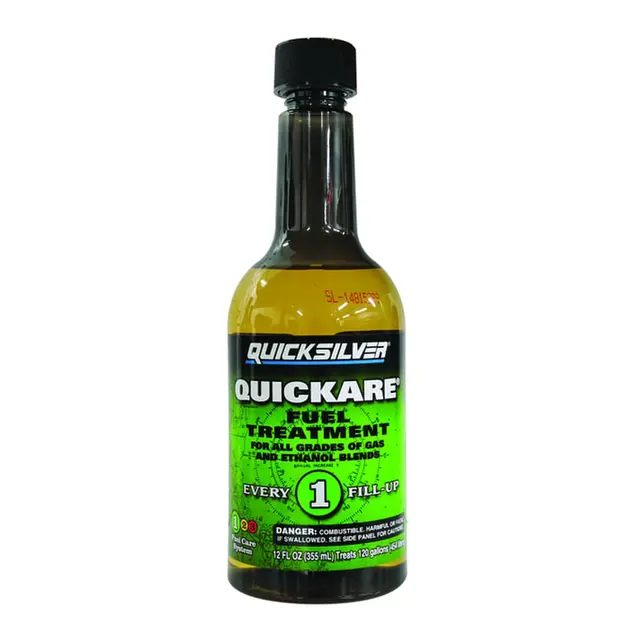 QUICKSILVER Quickare Fuel Treatment Nr. 1 bensintilsetning 355ml 