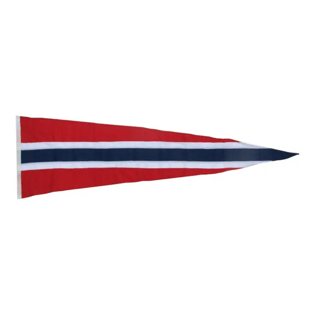 Norsk Vimpel - 350cm polyester - for flaggstang 
