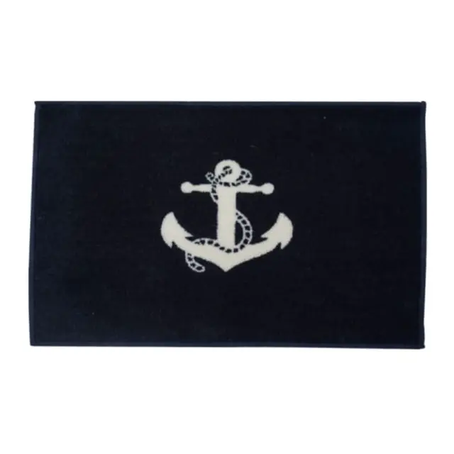 Matte "Anker" 61x45cm Marineblå 