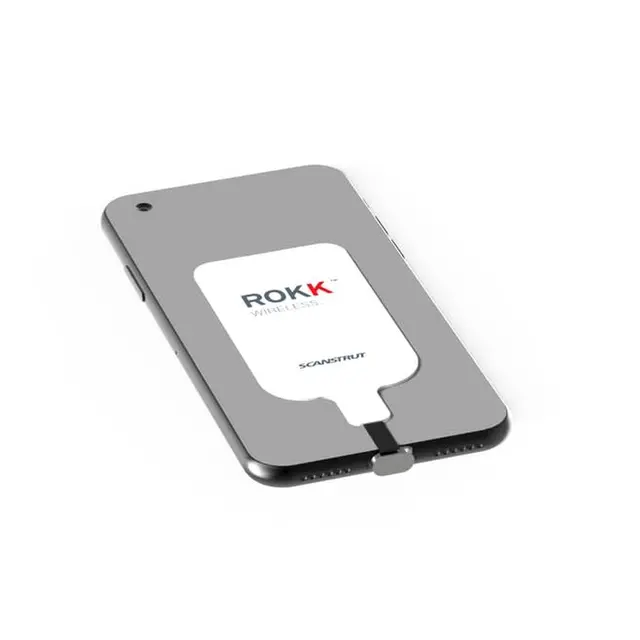 SCANSTRUT Rokk Qi lademottaksplate Lightning-kontakt 